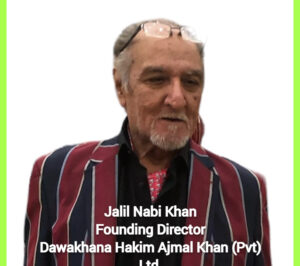 Jalil Nabi Khan Founding Director Dawakhana Hakim Ajmal Khan (Pvt) Ltd