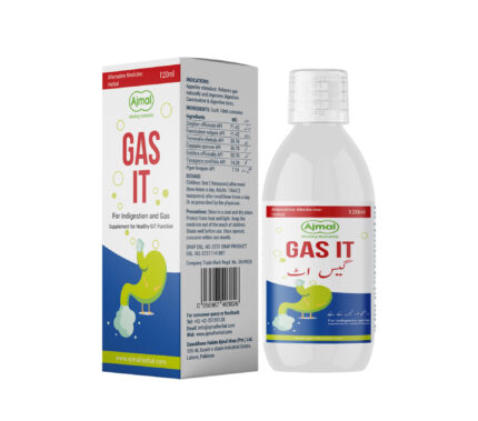 Gas It Syrup 100% Herbal Digestive Tonic. Ajmal Dawakhana
